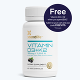 Vitamin D3 + K2 (1000 IU)